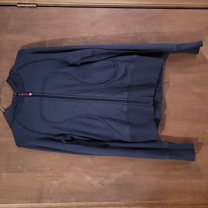 Lululemon - Blue Grey - Light Running - Scuba Hooded Sweatshirt - S